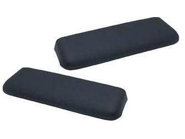 Chevy II Nova Rear Armrest Pads, 2-Door & 4-Door Hardtop, Sedan, & Wagon, 1962-1964