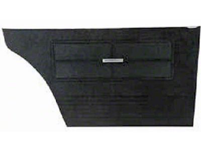 Chevy II - Nova, Rear Door Panels, 4-Door Sedan & Wagon 1962-1963