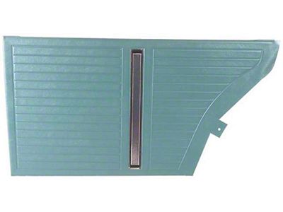 Chevy II - Nova, Rear Door Panels, 4-Door Sedan & Wagon 1966