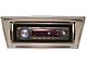 Chevy II-Nova Stereo Radio, KHE-100, AM/FM, Manual Tuning, Black Face, Chrome Bezel, 1966-1967
