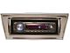 Chevy II-Nova Stereo Radio, KHE-100, AM/FM, Manual Tuning, Chrome Face, Chrome Bezel, 1966-1967