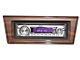 Chevy II-Nova Stereo Radio, KHE-300, AM/FM, Manual Tuning, Chrome Face, Wood Bezel, 1966-1967