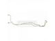 Chevy II Or Nova Transmission Cooler Line, Six Cylinder, Two Piece Stainless Steel 1968-1969