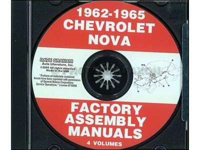 Chevy II / Nova Asembly Manual (CD-ROM)