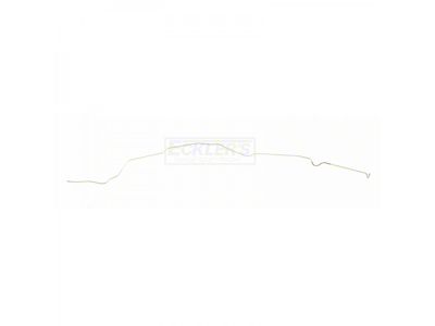 Chevy II Or Nova Main Fuel Line, 3/8, Oversized V8, 1 Piece, Stainless Steel 1962-1964