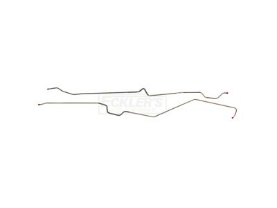 Chevy II Or Nova Main Fuel Line, 5/16, V8, 2 Piece, Steel 1966