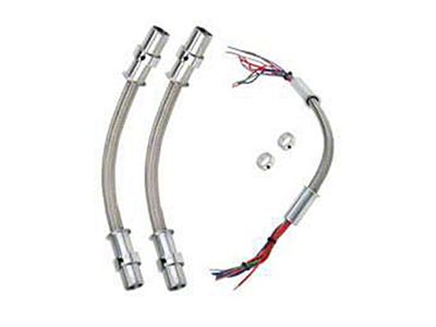 Chevy Impala Wiring Looms, Door Jamb, Stainless Steel