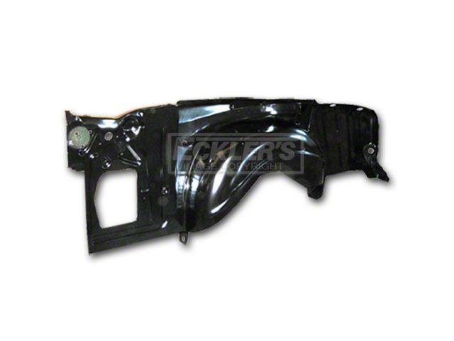 Chevy Inner Quarter Panel, Complete With Wheelhouse And Extension, Convertible, Right, 1955-1957
