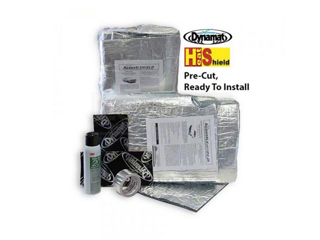 Chevy Insulation, QuietRide, AcoustiShield, Cowl Kit, Truck, 1954-1955