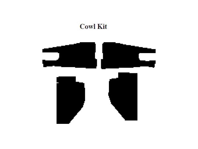 Chevy Insulation, QuietRide, AcoustiShield, Floor Kit, Truck, 1973-1979