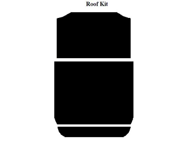 Chevy Insulation, QuietRide, AcoustiShield, Roof Kit, Nomad, 1955