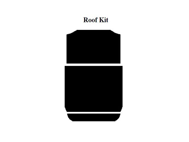 Chevy Insulation, QuietRide, AcoustiShield, Roof Kit, Nomad, 1957 (Nomad, Station)