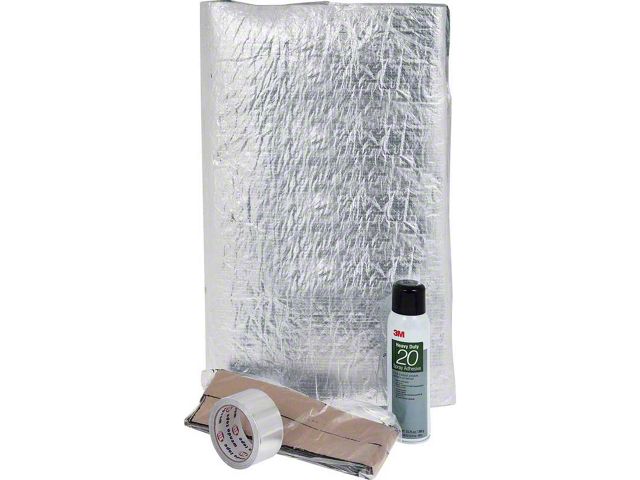Chevy Insulation, QuietRide, AcoustiShield, Trunk Kit, Nomad, 1956