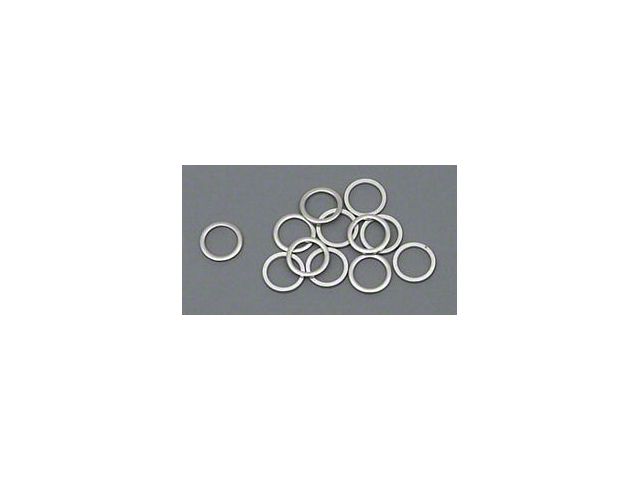 Chevy Intake Manifold Washers, Stainless Steel, Small Block, 1955-1957