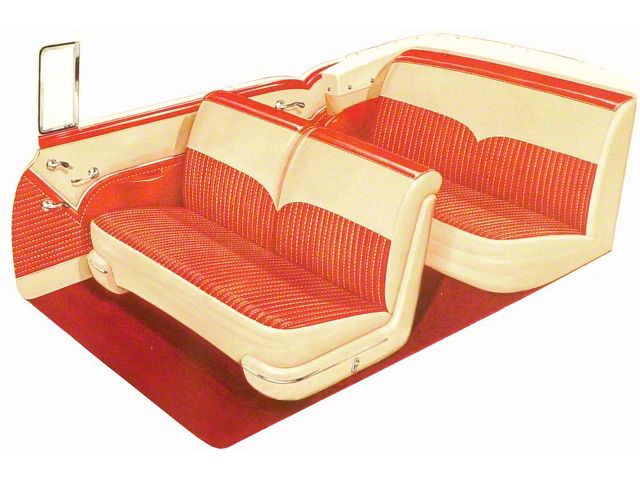 Chevy Interior Package Kit, 2-Door Convertible, Bel Air, 1955 (Bel Air, Convertible)