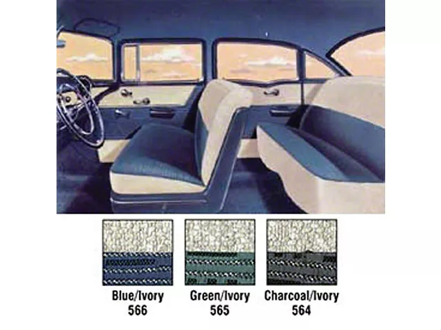 Chevy Interior Package Kit, 210 4-Door Sedan, 1956