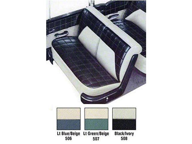 Chevy Interior Package Kit, Delray 2-Door Sedan, 1955