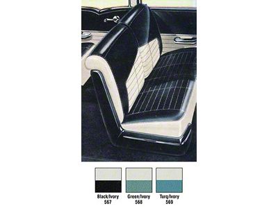Chevy Interior Package Kit, Delray 2-Door Sedan, 1956