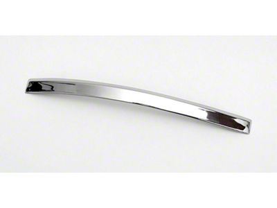 Chevy Interior Side Panel Trim, Stainless Steel, Right Lower Rear, Convertible, 1957 (Bel Air Convertible)