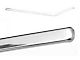 Chevy Interior Side Panel Trim, Stainless Steel, Right Upper Rear, Convertible, 1955-1956 (Bel Air Convertible)