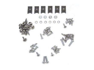 Interior Supplement Screw Set (55-57 Chevy Bel Air; 55-57 Chevy 150; 55-57 Chevy 210; 55-57 Chevy Nomad)
