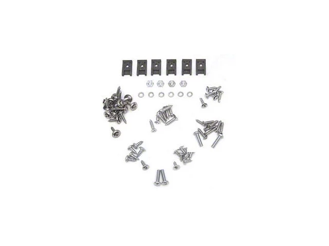 Chevy Interior Supplement Screw Set, 1955-1957