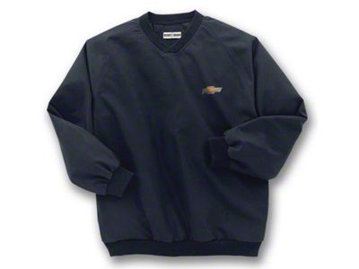 Chevy Jacket, Microfiber Windbreaker, Black