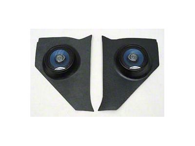 Custom Autosound Kick Panels,w/ 140 Watt Speakers,1957