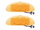 Chevy LED Parking Lights, Front, Plug-In, Amber Lenses, 1955