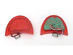 Chevy LED Taillights, Plug-In, 1957