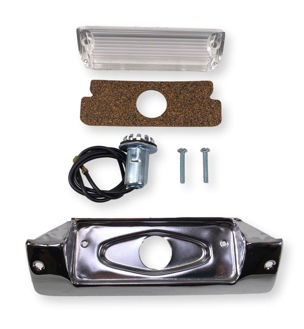Ecklers License Plate Light Assembly (1957 150, 210, Bel Air)