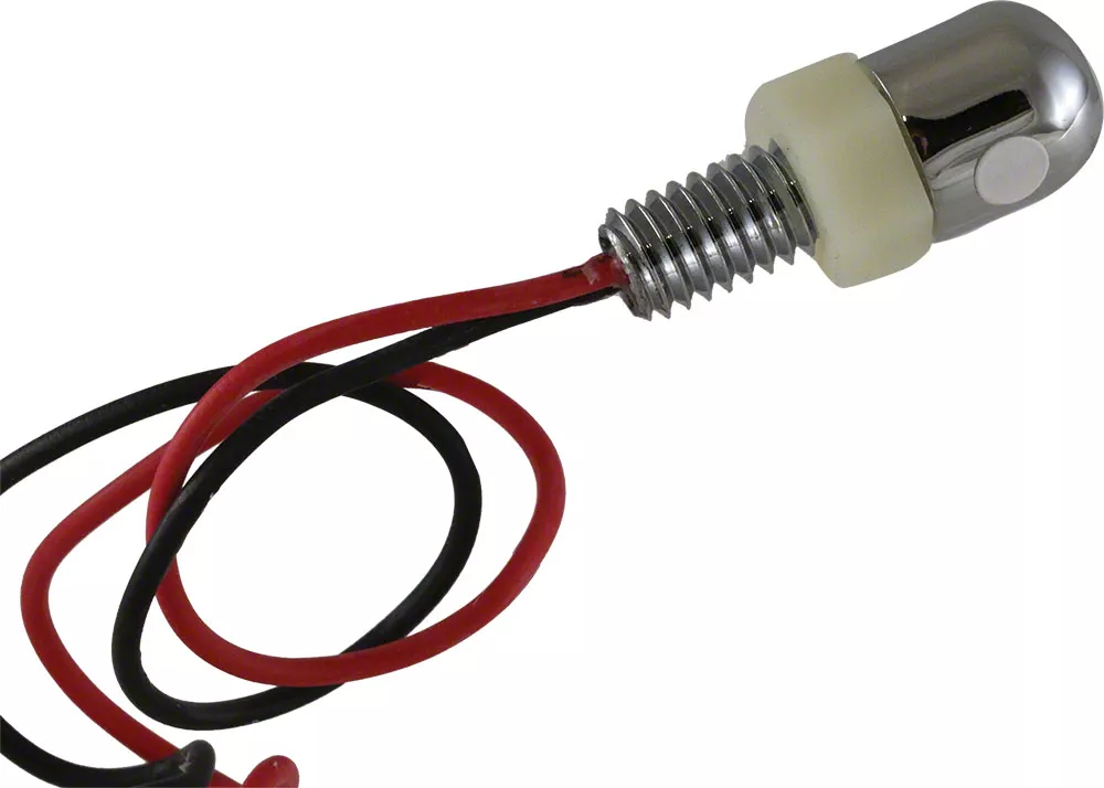 Ecklers License Plate Lights & Fasteners, LED (55-57 Chevy Bel Air