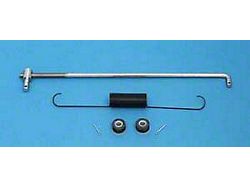 Chevy Linkage Rod, 2-Barrel Carburetor, V8, 1956-1957