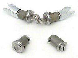 1955 2 Door Hardtop & 1956-57 Sedan Lock Set W Original Keys