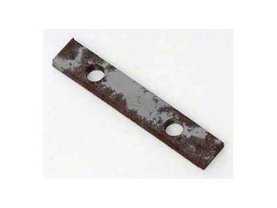 Chevy Lower Steering Column Firewall Bracket Bar, Used, 1955-1957