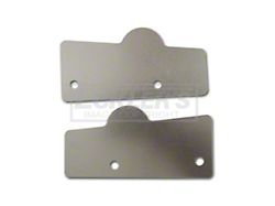 Chevy Lower Tailgate Hinge Covers, Nomad Or Wagon, 1955-1957