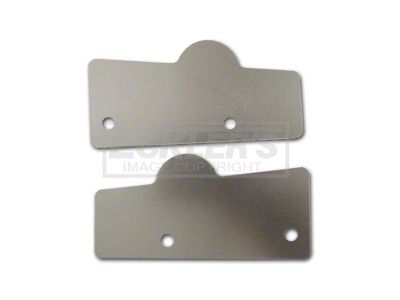 Chevy Lower Tailgate Hinge Covers, Nomad Or Wagon, 1955-1957