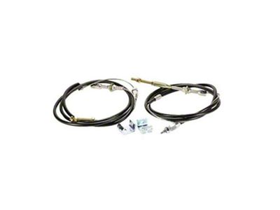 Chevy MP Brake Emergency Brake Cable Kit, 1955-1957