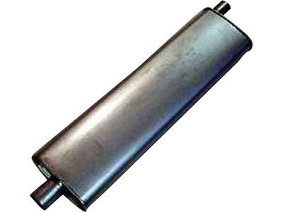 Muffler,Aluminized,Long,29 Body Length, 34 Overall,55-64