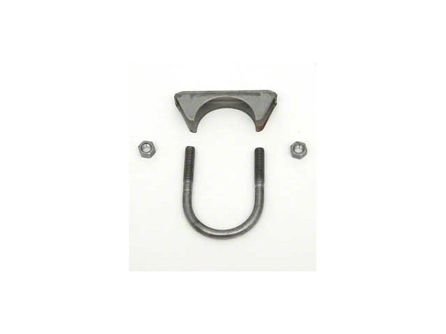 Chevy Muffler Clamp, 2, Stainless Steel, 1955-1957