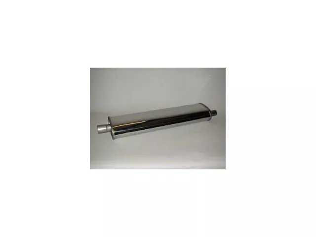 Chevy Muffler, Stainless Steel, Long, 29, 1955-1957