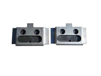 Chevy Nomad or Wagon, Lower Tailgate Hinge Mount Brackets, 1955-1957