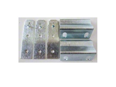Chevy Nomad, Station Wagon Spare Tire Retainers,1955-1957