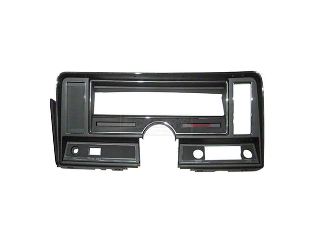 Chevy Nova Dash Instrument Panel Carrier, For Cars Without Air Conditioning And With Seat Belt Warning Light
