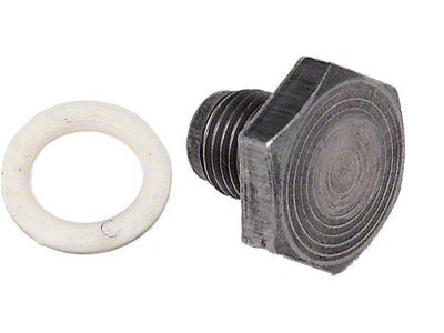 Chevy Oil Pan Drain Plug & Gasket, 1955-1957