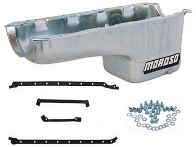 Oil Pan, Mark IV, Moroso, Big Block (55-57 Chevy Bel Air; 55-57 Chevy 150; 55-57 Chevy 210; 55-57 Chevy Nomad)