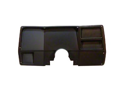 Chevy or GMC Truck Dash Panel Not Drilled/Blank Panel, 1973-1983