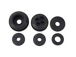 Truck Firewall Rubber Grommet Kit,1st Design 1950-1955 (First Design)