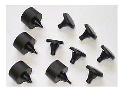 Chevy or GMC Truck Hood Bumper Kit 10 Pc 1947-1955