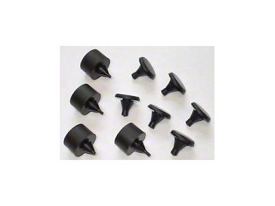 Chevy or GMC Truck Hood Bumper Kit 10 Pc 1947-1955